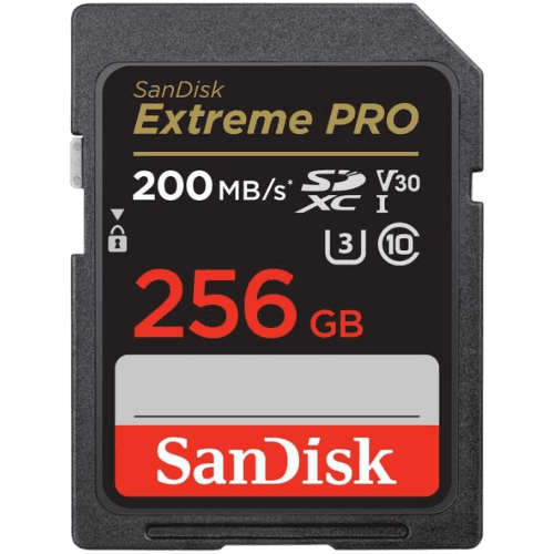 Carte mémoire SDXC™ UHS-I SanDisk Extreme PRO 256 Go (SDSDXXD-256G-GN4IN)