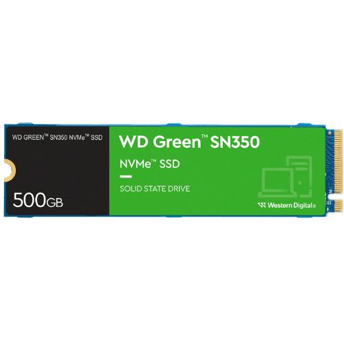 WD Green SN350 NVMe™ SSD 500 Go (WDS500G2G0C)