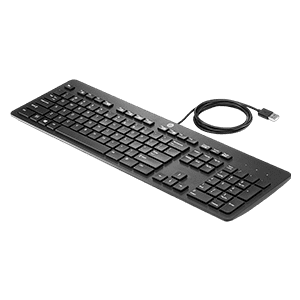 Clavier filaire professionnel Slim HP â€“ AZERTY (N3R87AA#ABF)