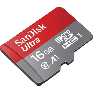Carte MÃ©moire Microsdhc Sandisk Ultra SDHC 16GB (SDSQUAR-016G-GN6MN)-1