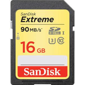 Carte SDHC SanDisk Extreme UHS-I 16GB (SDSDXNE-016G-GNCIN)-1