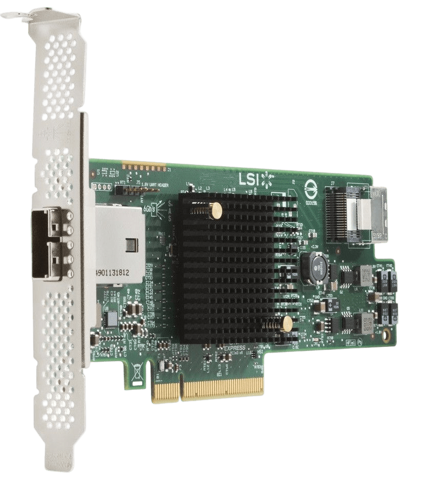 Carte RAID LSI 9217-4i4e SAS 6 Gb/s 8 ports (E0X20AA)-1