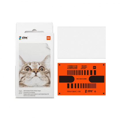 Mi Portable Photo Printer Paper (2Ã—3-inch, 20-sheets)-1