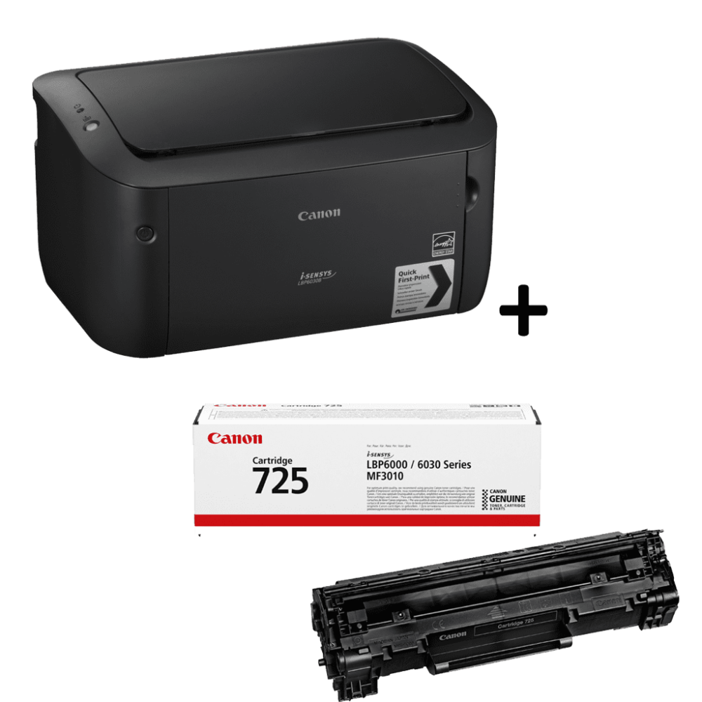 Imprimante Laser Monochrome Canon (PACK_LBP6030W+TONER725)-1