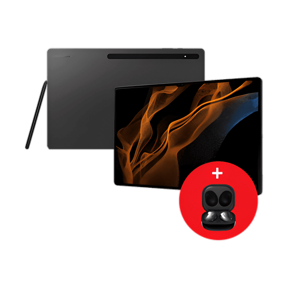 SAMSUNG Tablette Tab S8Ultra Noir 14.6â€³ Octa Core 16Go 512Go Android 5G (SM-X906BZAFMWD)