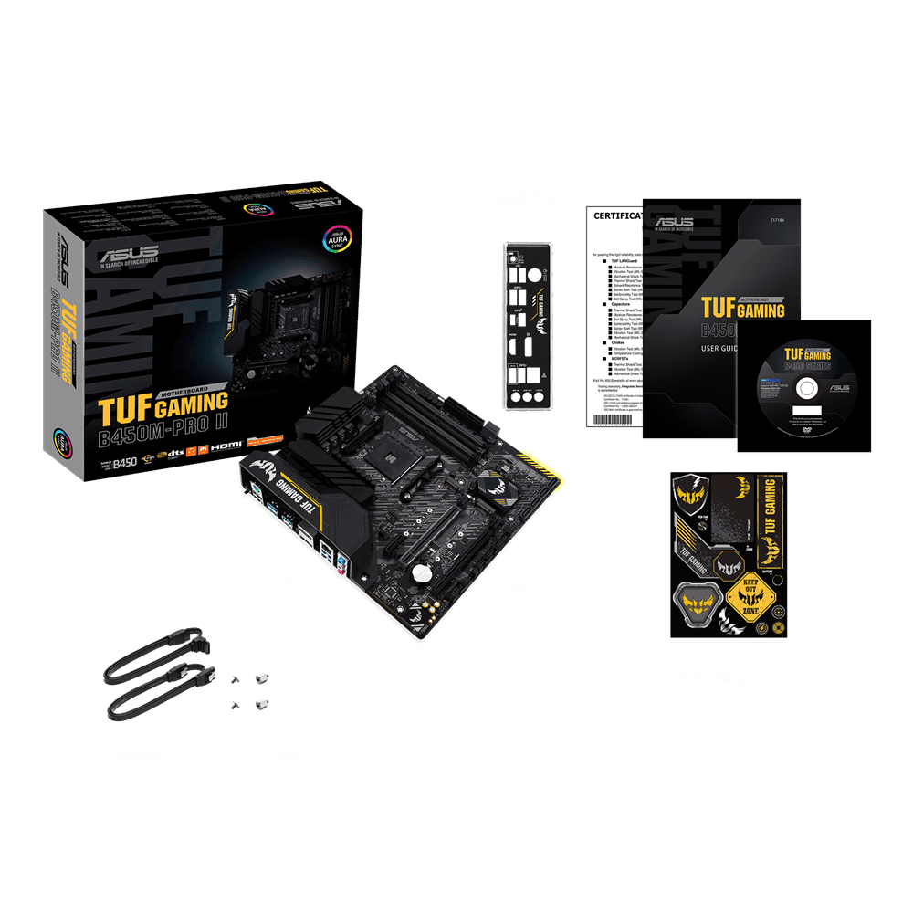 Carte mere TUF GAMING B450M-PRO II ASUS (â€Ž90MB1610-M0EAY0)-5