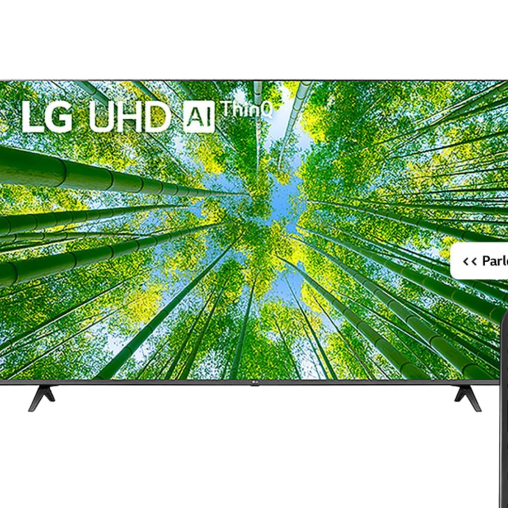 LG TV 55 4K HDR10 HLG Î±5 AI (55UQ80006LD)