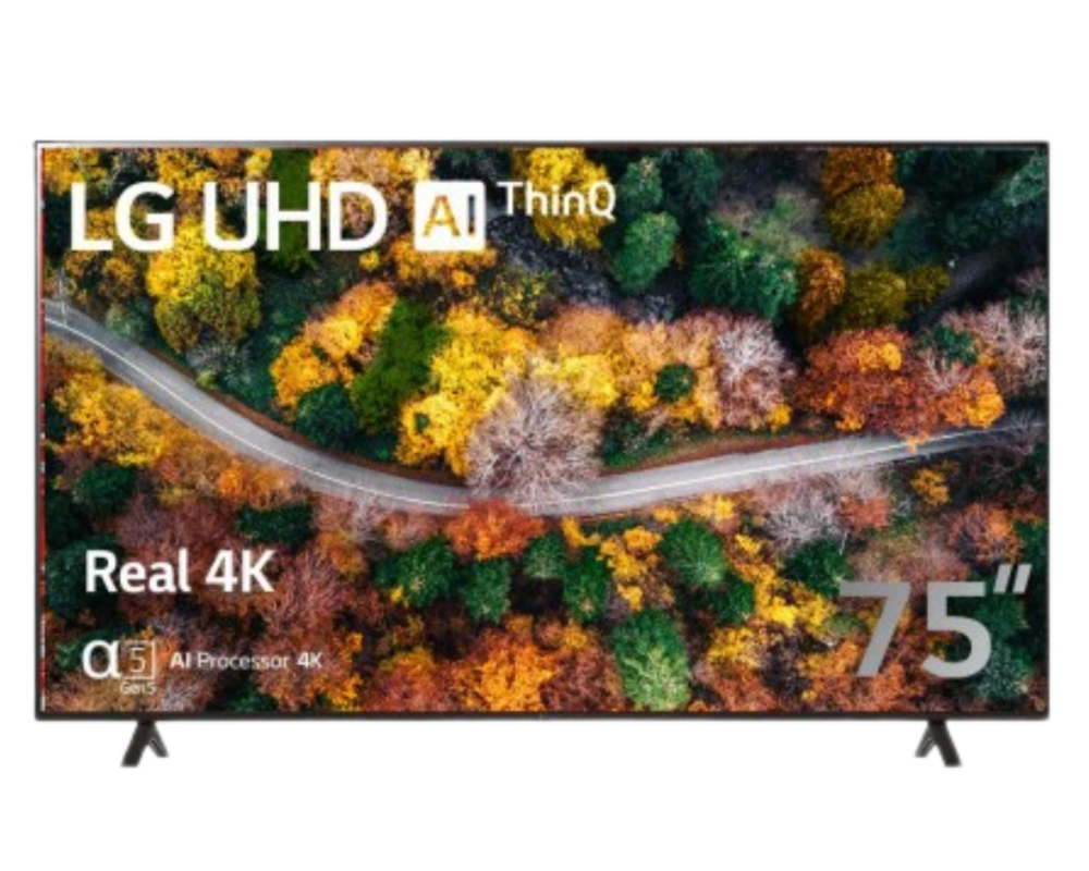 LG TV 75 UHD 4K HDR10 HLG ALLM AI Î±5 (75UQ90006LC)