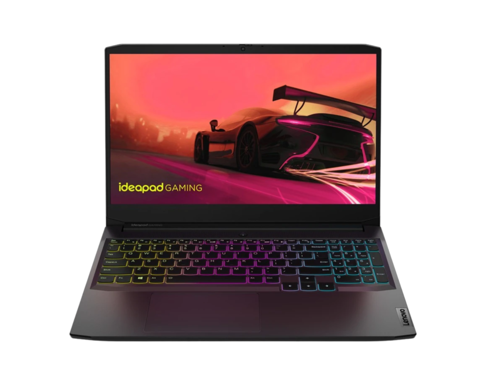 LENOVO Gaming 3 15ACH6 AMD Ryzen 7 5800H 15,6" 16Go 512Go SSD Win 11 Home SHADOW BLACK RTX3050Ti 12M (82K200KKFE)