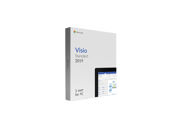 MS Visio Std 2019 32/64 French Africa/Caribbean On (D86-05811)-1