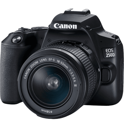 CANON D.CAM EOS 250D BLACK 18-55 EU26 (3454C003AA)