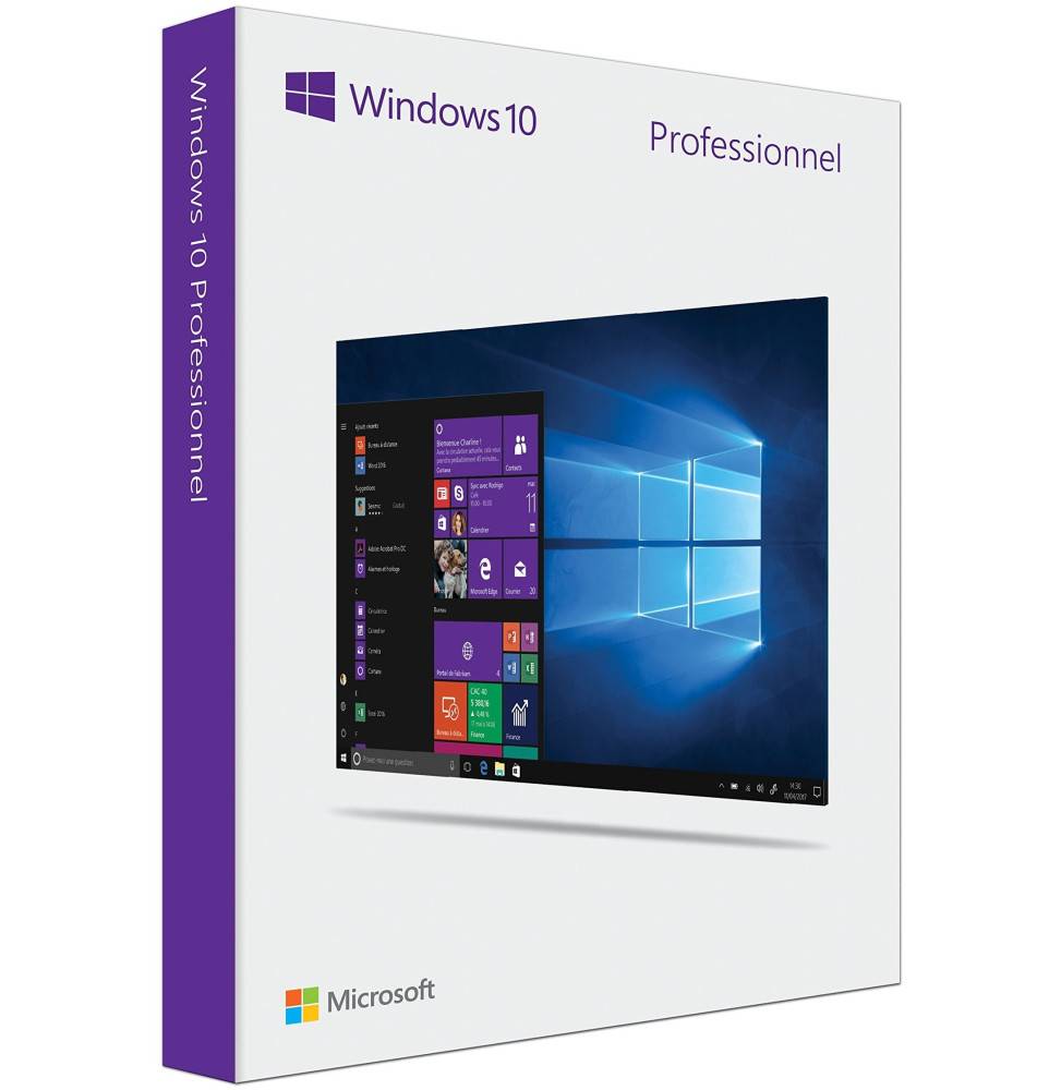 Microsoft Windows 10 Professionnel 32/64 bits - Version clÃ© USB - (HAV-00123)-1