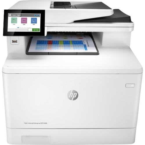 imprimante multifonction laser couleur hp laserjet enterprise mfp m480f 3qa55a 1