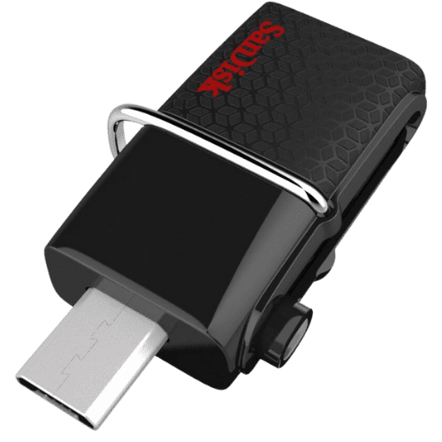DUAL USB DRIVE 16G FLASH DRIVE (SDDD2-016G-GAM46)