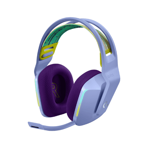 LOGITECH G733 LIGHTSPEED Headset - LILAC - 2.4GHZ (981-000890)