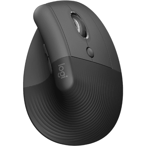 Logitech Lift Vertical Ergonomic Mouse Bluetooth Graphite (910-006473)
