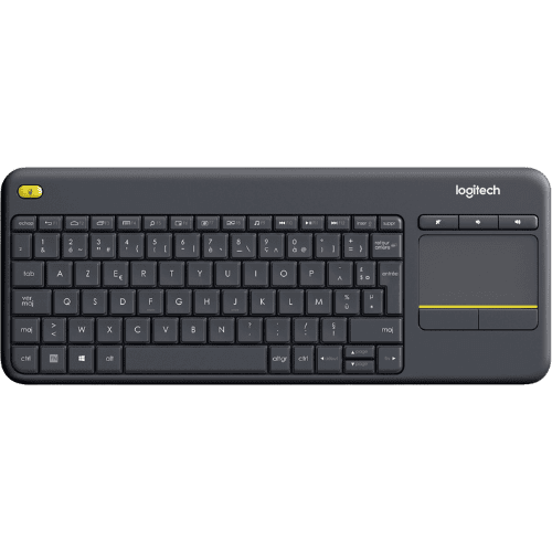 Logitech® Wireless Touch Keyboard K400 Plus - DARK - FRA - CENTRAL (920-007129)