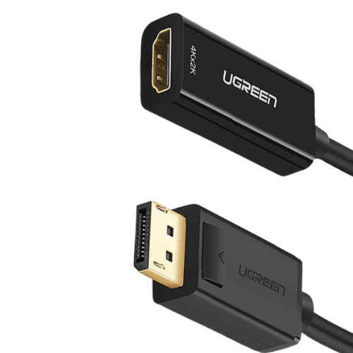 Ugreen Cable DP Male to HDMI Female (1080P 60HZ) (40362)