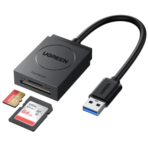 Ugreen Lecteur carte mÃ©moire SD/TF USB 3.0 2en1 (20250)