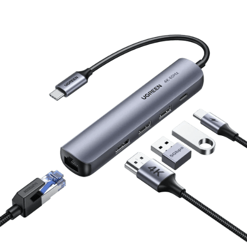 Ugreen Mini Station d'accueil USB-C 5en1 with PD (10919)