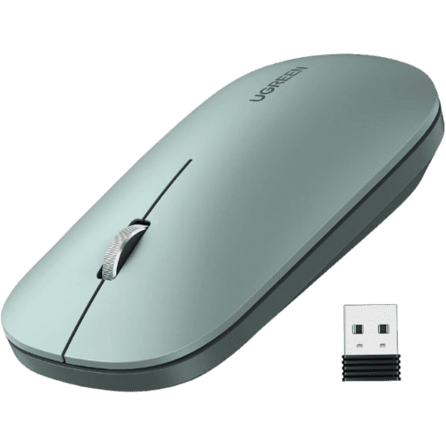 Ugreen Souris sans fil 2,4Ghz/10M Vert (90374)