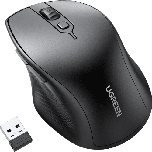 Ugreen Souris sans fil Design Egr 2,4 GHZ & BT5.0 15M (90395)