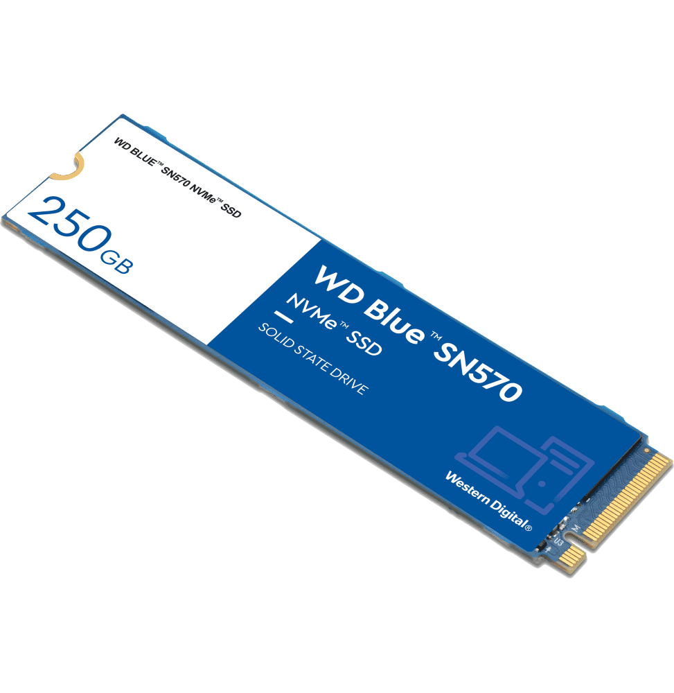 Disque dur interne SSD Western Digital Blue SN570 M.2 2280 PCIe NVMe 250 Go (WDS250G3B0C)-3