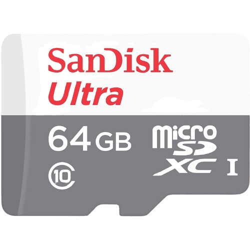 Ultra Android micro SDHC 64GB 80M (SDSQUNS-064G-GN3MN)