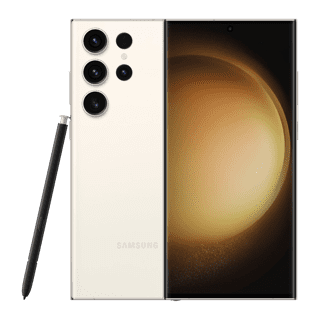 SAMSUNG S23 Ultra Cream 6.8" Snapdragon 12Go 256Go Android 5G Dual Sim 12Mpx 200Mpx12Mpx10Mpx10Mpx (SM-S918BZECMWD)