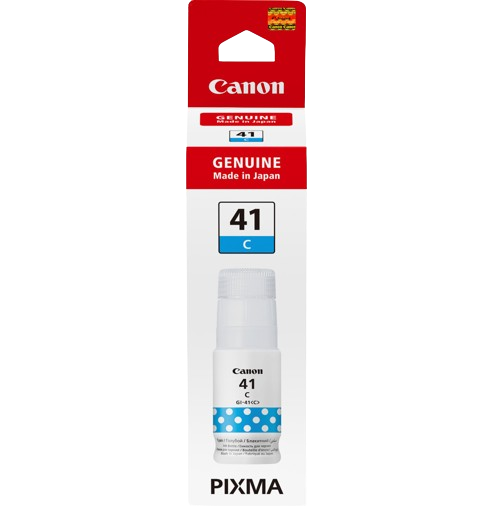 canon gi 41c cyan bouteille dencre canon dorigine 4543c001aa