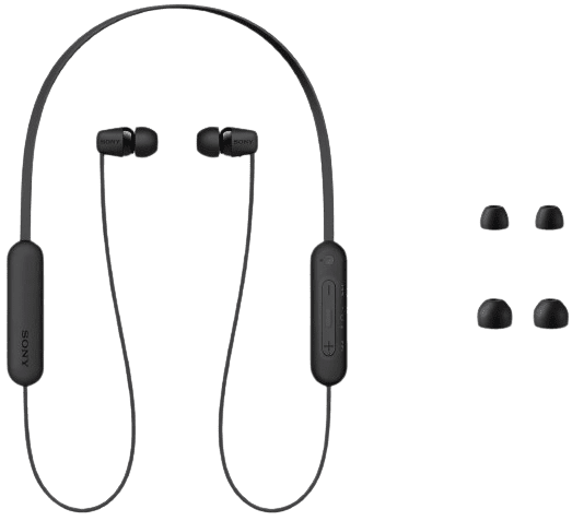 ecouteurs bluetooth sony wi c100 intra auriculaires avec microphone wi c100 bz e 1