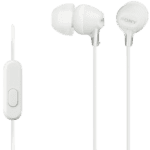 ecouteurs sony intra auriculaires avec microphone jack 35 mm mdr ex15apwze 1