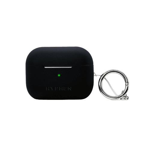 hyphen apple airpods pro 2nd gen silicone case black hac scp2bk6876 1