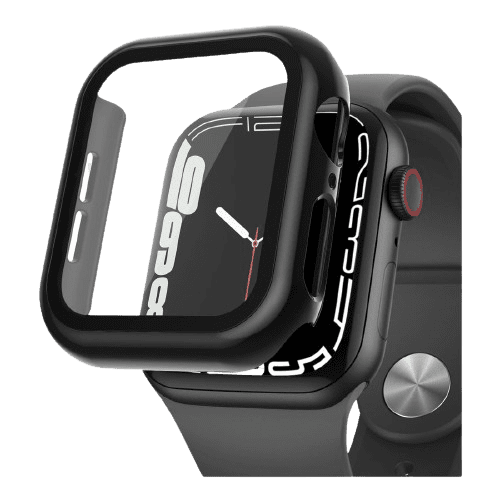 hyphen apple watch protector series 7 8 black 45mm haw bk451918 1
