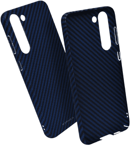 hyphen carbon fiber case samsung s23 blue hpc cfs23bl7170 1