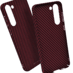 hyphen carbon fiber case samsung s23 red hpc cfs23rd7187 1