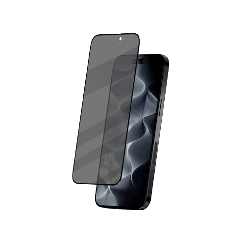 hyphen defendr privacy tempered glass with applicator iphone 15 pro 6 1 htg p15p8528 1