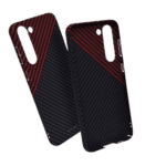 hyphen dual color carbon fiber case samsung s23 black and red hpc cs23brd7279 1