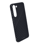 hyphen dual color carbon fiber case samsung s23 black and white hpc cs23bw7255 1