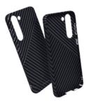 hyphen dual color carbon fiber case samsung s23 plus black and white hpc cs23pbw7286 1