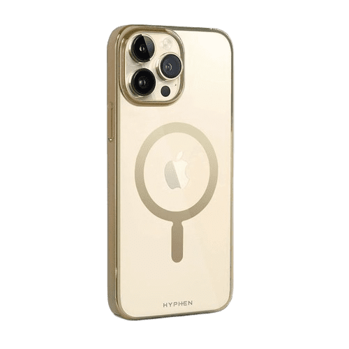 hyphen magsafe frame case gold iphone 14 pro hpc mgd14p6388 1