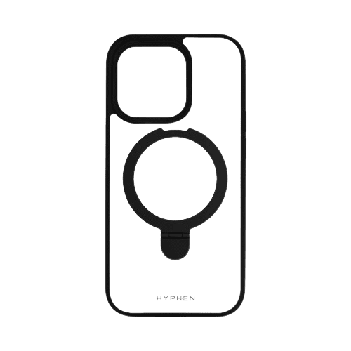 hyphen magsafe stand case black iphone 15 pro max 6 7 hpc rbk15pm8566 1