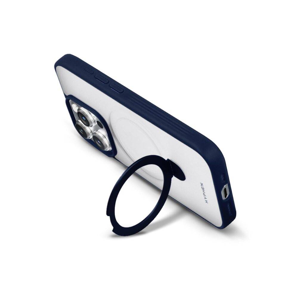 hyphen magsafe stand case blue iphone 15 pro 6 1 hpc rbl15p8573 4
