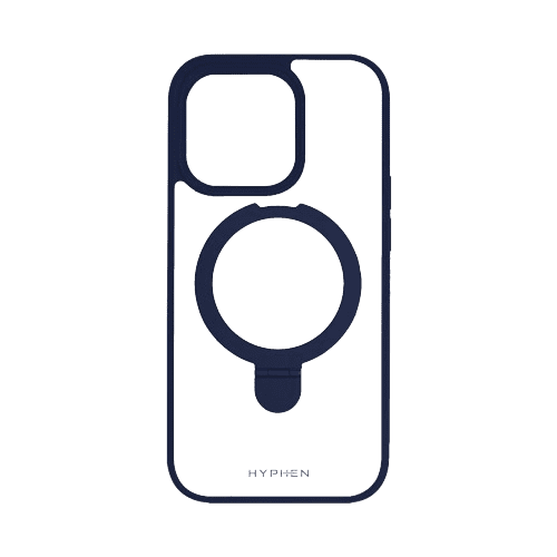 hyphen magsafe stand case blue iphone 15 pro max 6 7 hpc rbl15pm8580 1