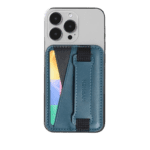 hyphen magsafe wallet dual pocket with grip blue hmw dpgbl5039 1