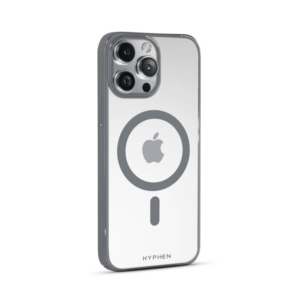 hyphen noct magsafe frame case titanium grey iphone 15 pro 6 1 hpc fgy15p8351 6