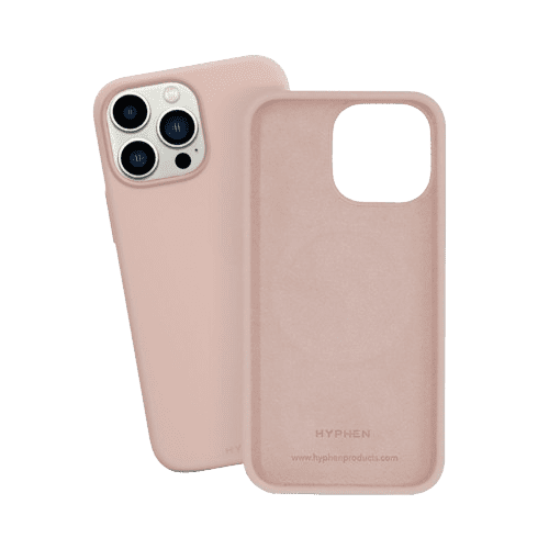 hyphen tint silicone magsafe case sand pink iphone 14 pro 6 1 hpc ssp14p4452 1