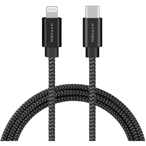 hyphen type c to lightning fast charging cable 1m hcb tycl11819 1