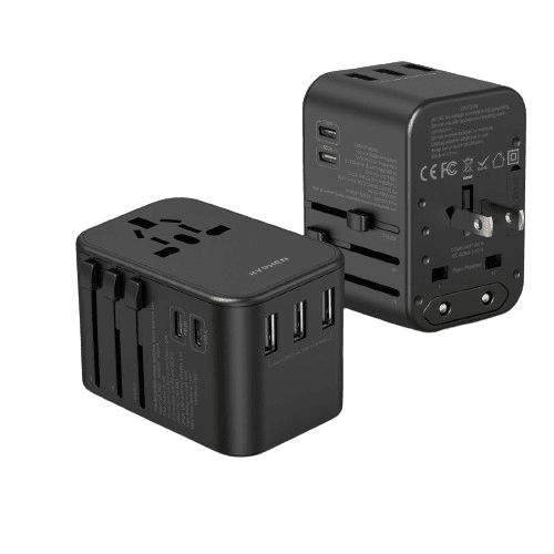 hyphen universal travel adaptor 35w black hta bk35w3516 1