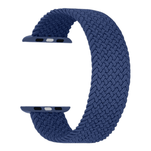 hyphen watch strap apple braided watch band blue 38 40 mm small hws abwbls9572 1